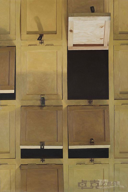 袁庆一 柜子No.1 195×130cm 布面油画   2010