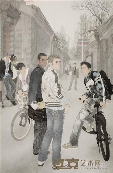 《锦瑟年华·hello北京》 王冠军 191x291cm 2009年