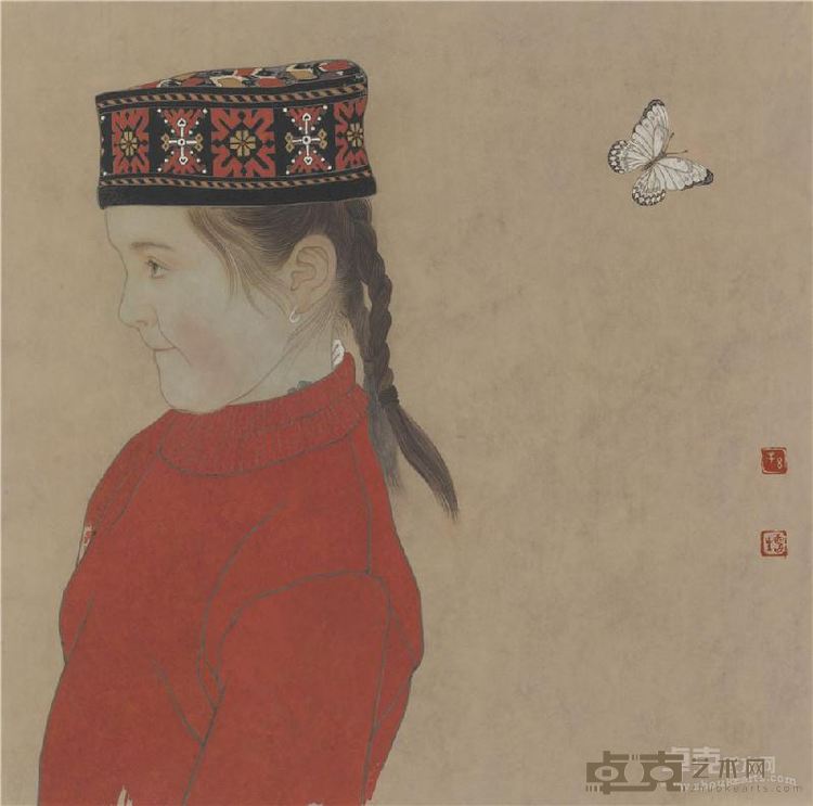 《虫儿系列之一》 孙震生 50x50cm 2011年