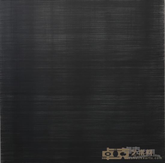 行走的墨线 201302 尺寸：200×200CM 2013 媒介 ： 亚麻布