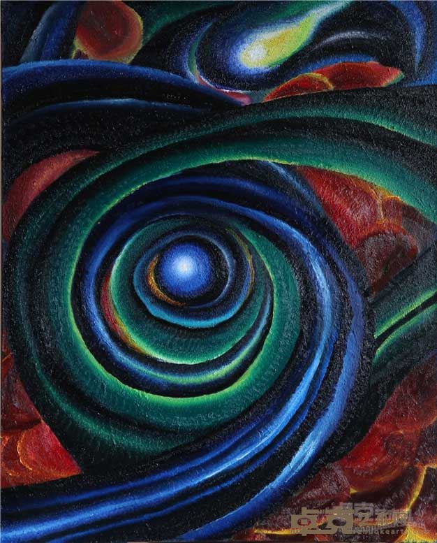 靳思维-2009年作品1号-100×80cm