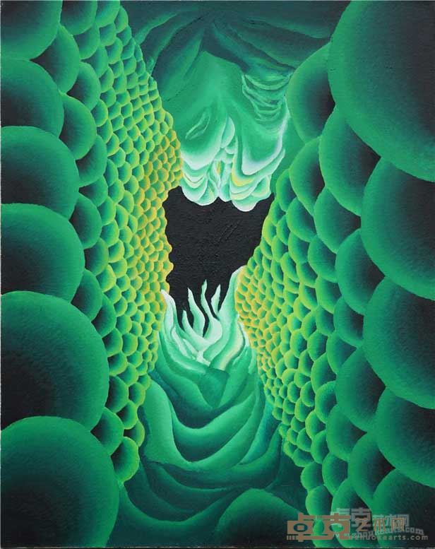 程玉芳-2009年作品10号-100×80cm