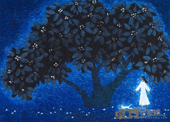 仲夏之夜-2003年-57×75cm