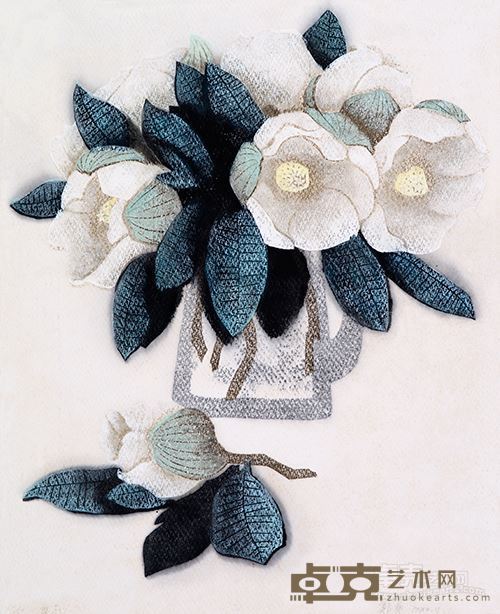 白花-1983年-版画-49×39cm
