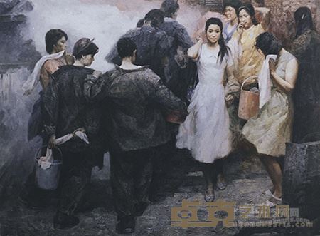 浴 跨页 140X180CM 1984