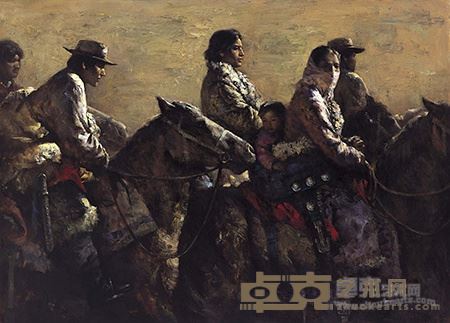 出行 跨页 130X180CM 2005