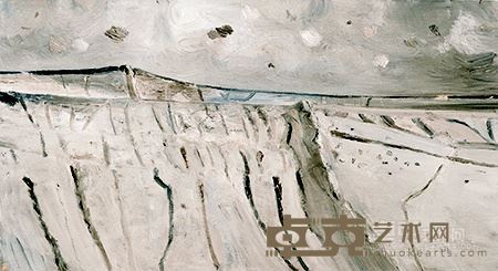 段正渠 刘家坬 布面油画 110x200cm 2011