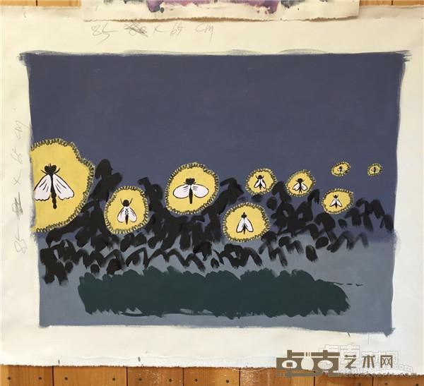 《阅读reading》 李山 85x65cm 2015年