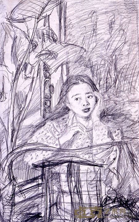素描 38X24.5cm