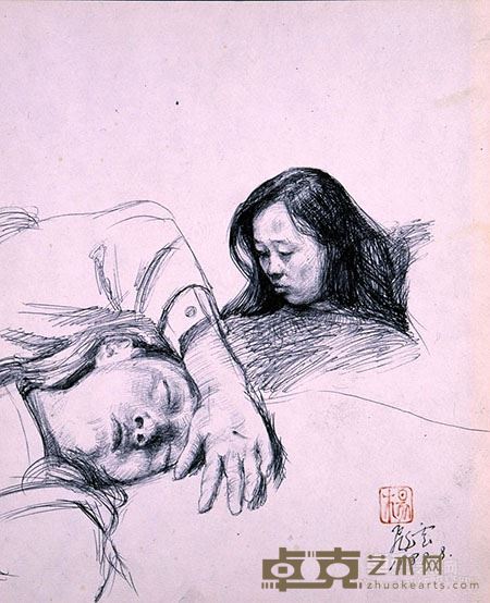 素描 24.8x20.5cm