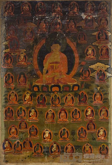 千佛唐卡 1612年
