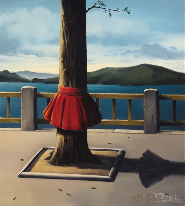 红红 2015.7.11 110x100cm 布面油画