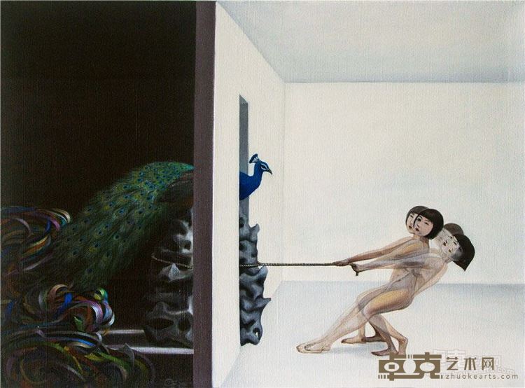影与带—到白屋中来NO.1 80×60cm