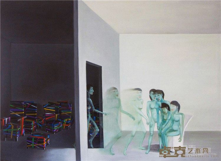 影与带-到白屋中坐下1  125×90cm