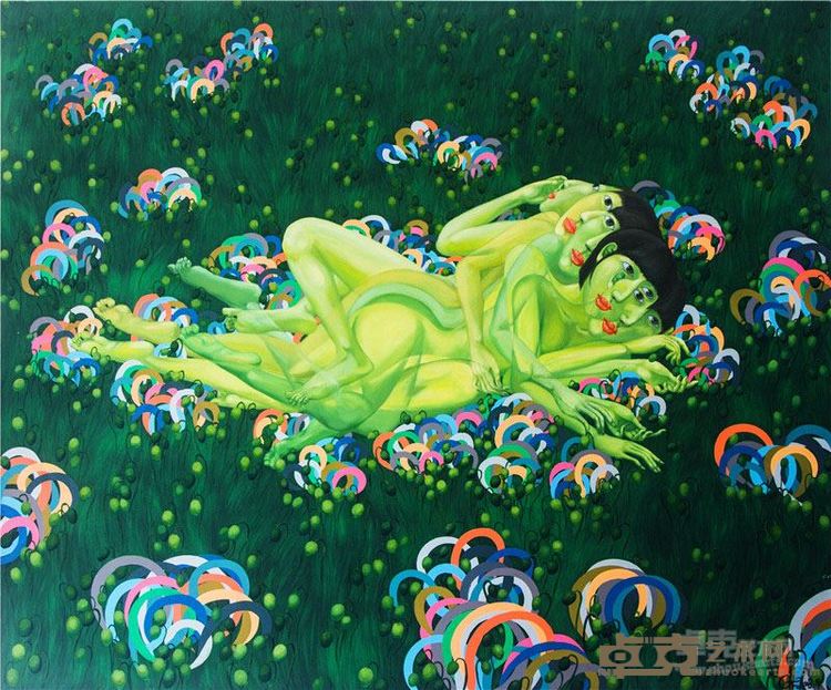 影与带—我想安静一会NO.3 170×140cm