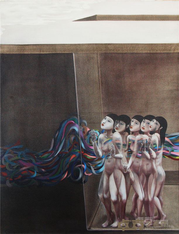 影与带—保护NO.9  85×65cm