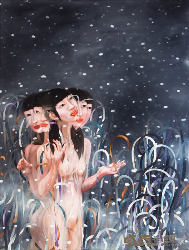 影与带—冬 110×145cm