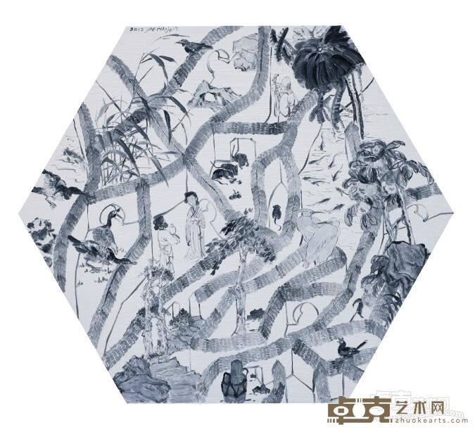岳敏君作品1