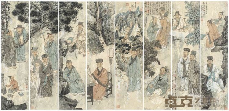 徐惠泉 回望 95x190cm 2012年