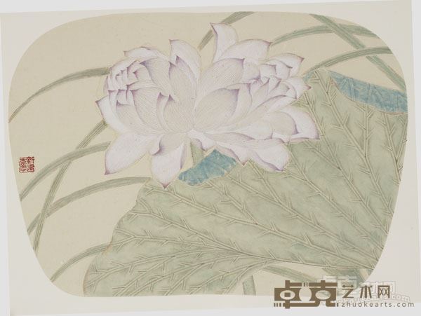 《风散动浮香》(软片)42X33CM