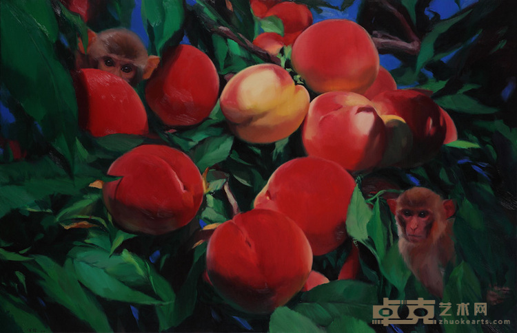 宿哲－花果山 200X130cm  油画 2016