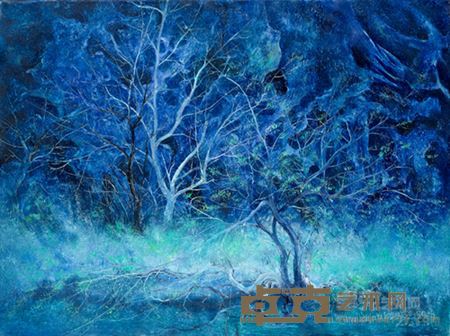 何金安  江南谧境  60×80cm  布面油画  2014