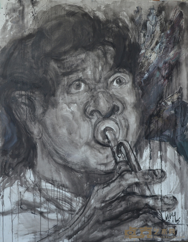 《乐手》系列五  166x130cm