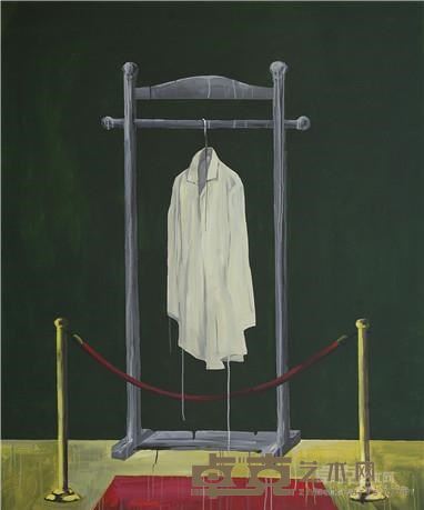 王广义 《仪式之一》180cm×140cm布面油画、丙烯2015年