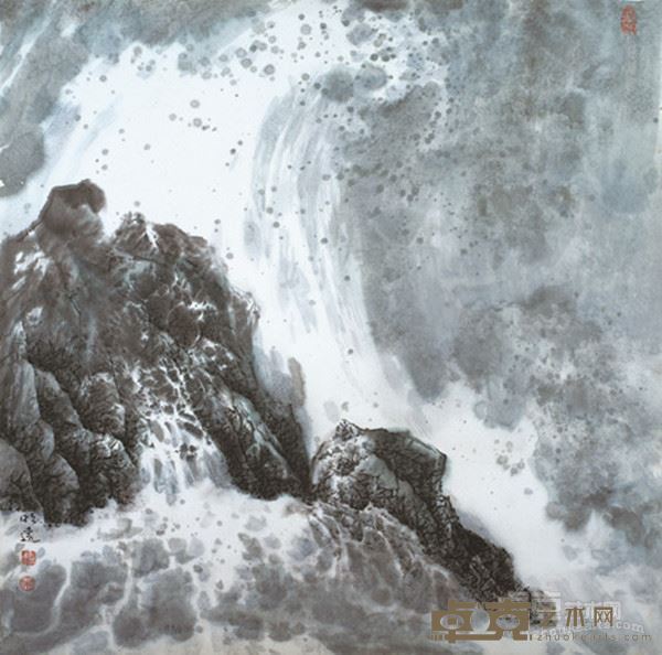 逐浪高 67cm * 68.2cm