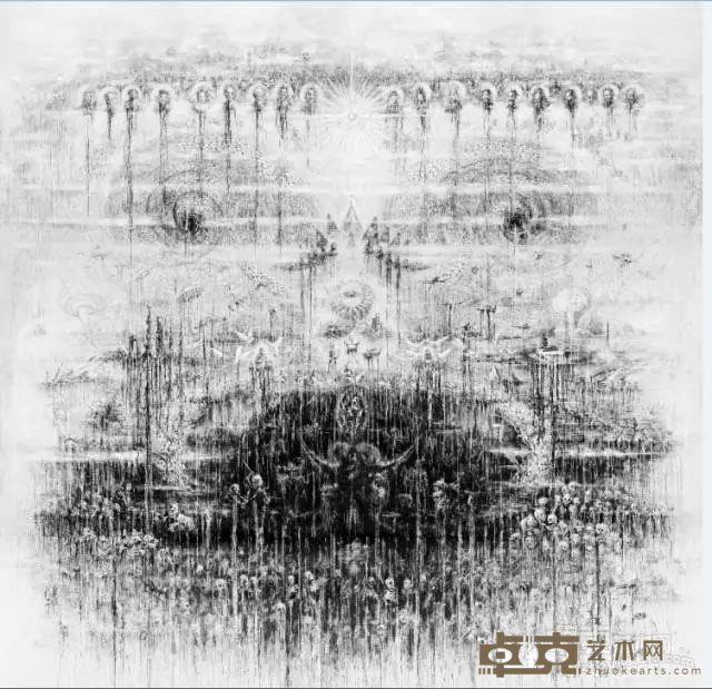 《神曲》，1120x900cm \ 《The Divine Comedy》，1120x900cm