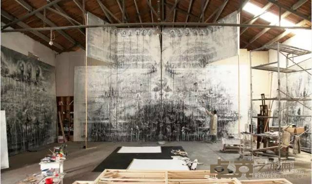 工作室一角，MengYan's Studio