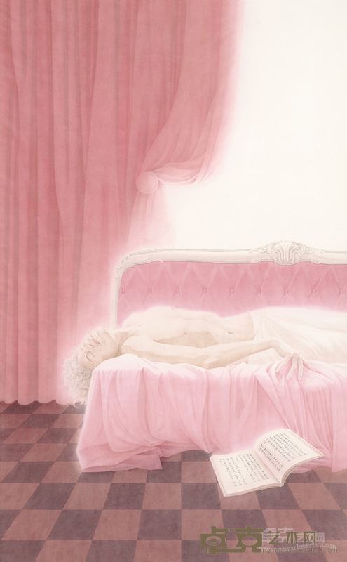 杭春晖《王的阴谋—庄公克段之一》纸本设色236×139cm2011年
