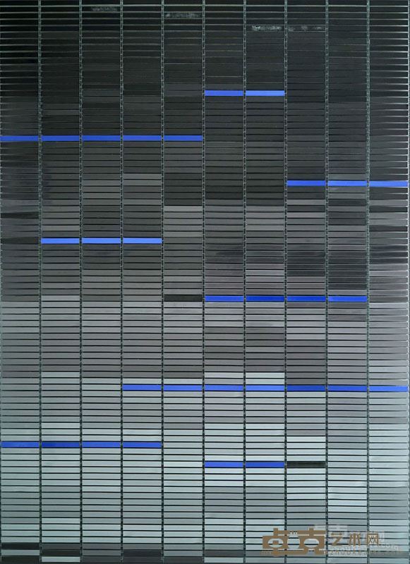 万军---《霾12.1》 综合材料 109×150cm 2016年