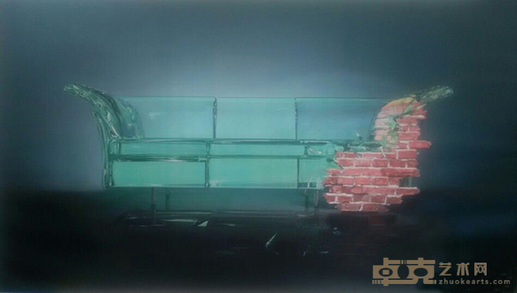 王  新 透亮梦想 布面油画 140x180cm  2016