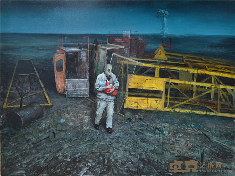 父子  200×150cm    2015