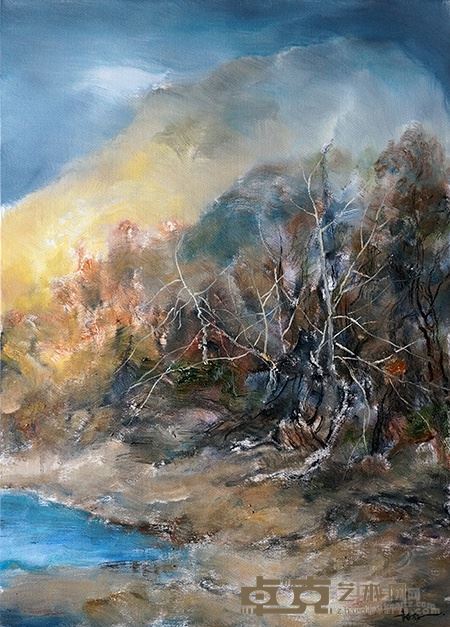 朱晔 立春 2016 50x70cm 布面油彩