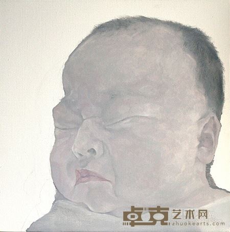 沈泓 sleeping Mily No.2，50x50cm,2016年，布面油画