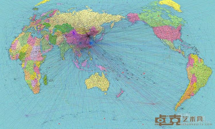 王庆松 The Map of the World,2012,Wang Qingsong