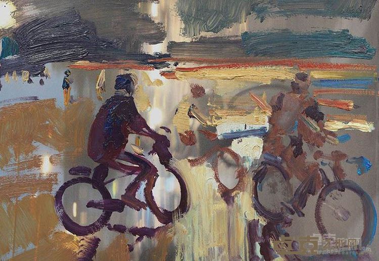 石煜 涂鸦之22-30x40cm照片纸油画2013