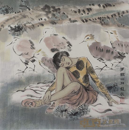 赵航 芳菲二月69x69