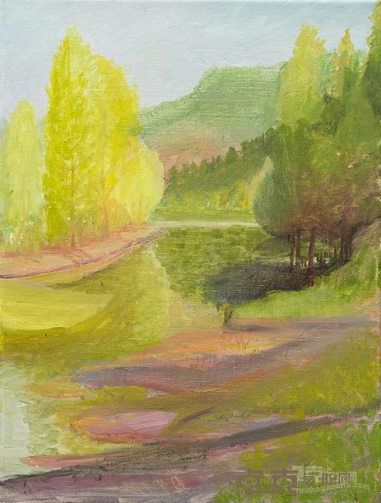 纪美艳 《灵谷》40x30cm 2015年