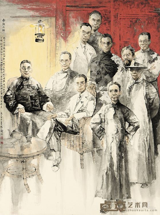杨晓刚 南渡北归 160×180