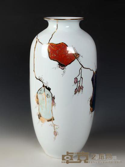 《幻彩系列花瓶》 46x21cm 2014