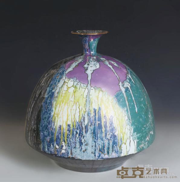 《幻彩系列花瓶》 36x35cm 2014