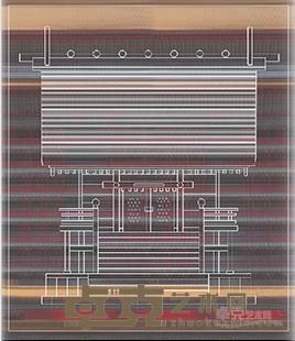 台湾神宫档案重构计划：初代台湾神社与圆山饭店 陈飞豪 90*70*3cm 2015