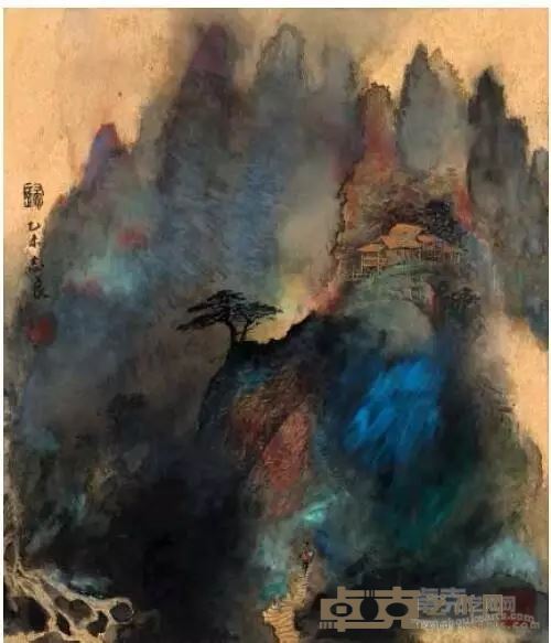 《归》 徐志良 彩墨 66cm×66cm