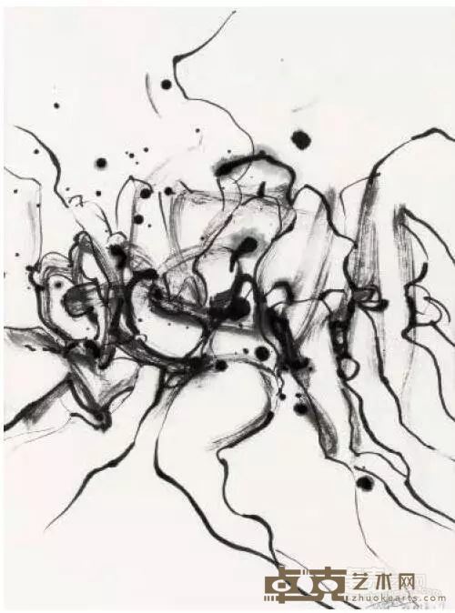 《手稿 2012-NO.5》 胡伟达 水墨 25cm×34cm