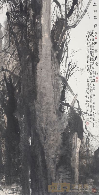 大漠沧桑136-68cm 2016