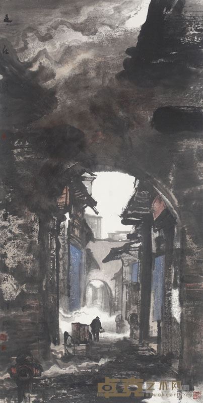 走在时光里136-68cm 2016