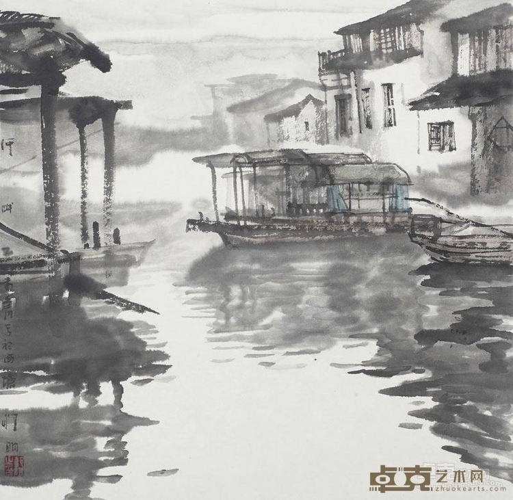 西塘河畔33-33cm 2015